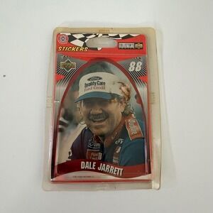 1997 Upper Deck Dale Jarrett NASCAR Stickers Collector's Choice #88 Ford Credit